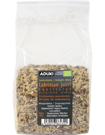 Aduki lakritsanjuuri /Lakritsijuuripaloja 100g Luomu
