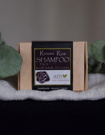 AM ECO COSMETICS Ruusu Shampoopala kuiville hiuksille
