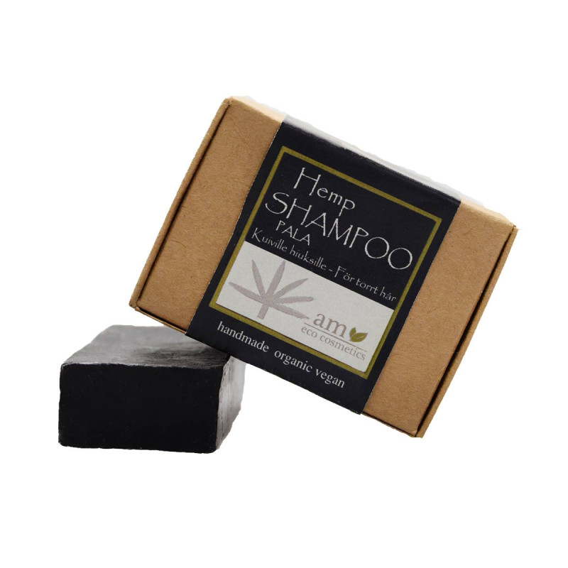 Am eco cosmetics Hamppu Shampoopala kuiville hiuksille 60g