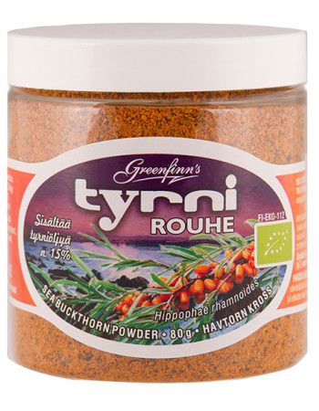 greenfinns luomu tyrnirouhe 80g