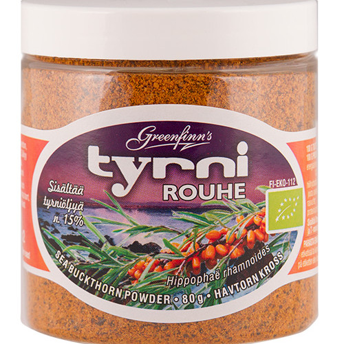 greenfinns luomu tyrnirouhe 80g