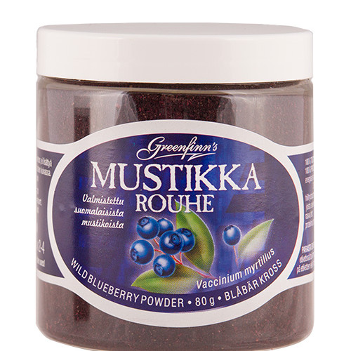 greenfinns kotimainen mustikkarouhe 100g