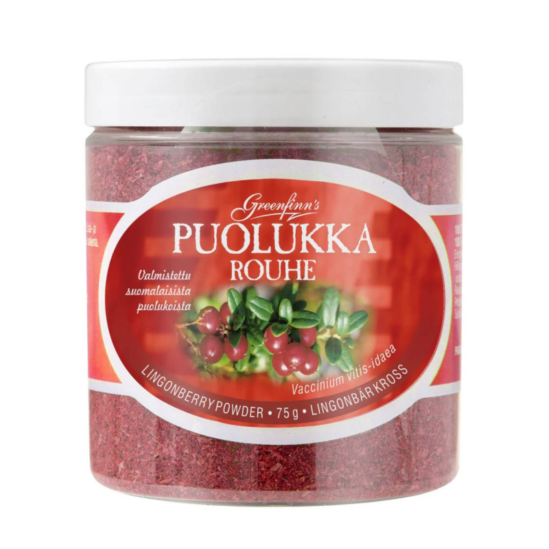 greenfinns puolukkarouhe 75g 