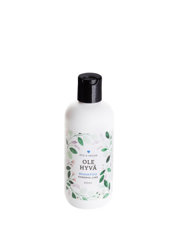 Ole hyvä kanerva-lime shampoo 350ml 