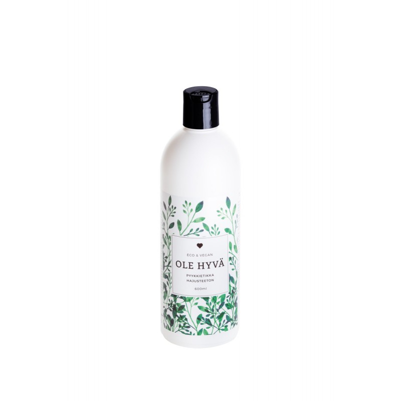 Ole hyvä pyykkietikka hajusteeton 600ml 