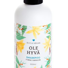 Ole Hyvä Shampoo Tyrni-Vanilja 350ml