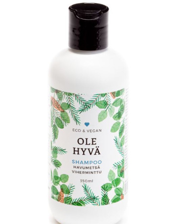 Ole Hyvä shampoo havumetsä-viherminttu 350ml 