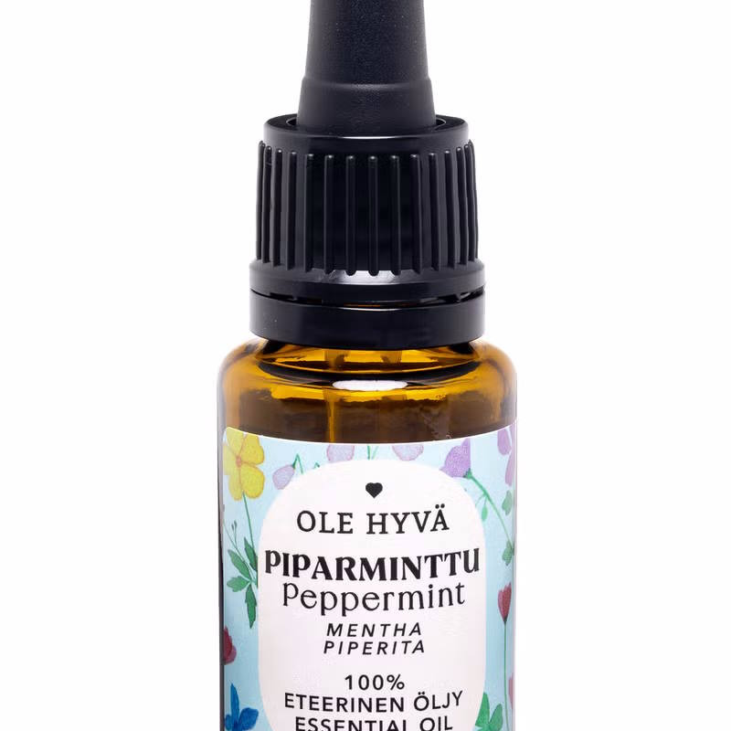 Ole Hyvä Piparminttu eteerinen öljy 15 ml