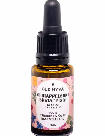 Ole Hyvä Veriappelsiini eteerinen öljy 15 ml