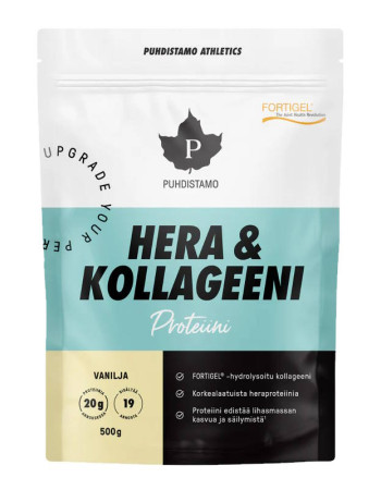 Puhdistamo Hera & Kollageeni Vanilja 500g
