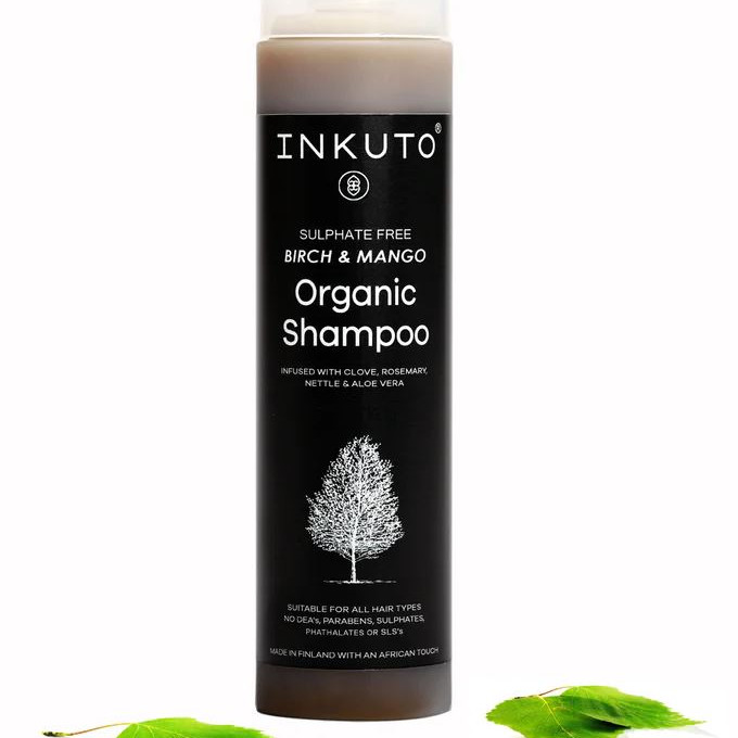 INKUTO sulfaatiton Koivu & Mango shampoo 200ml