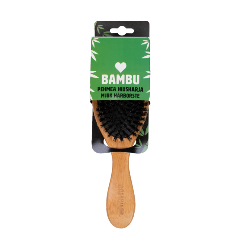 Bambu pehmeä hiusharja