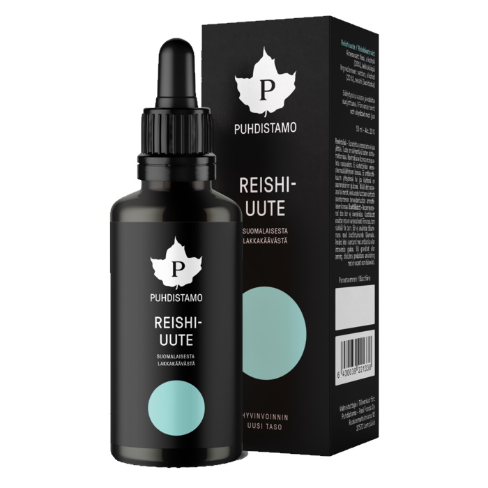 puhdistamo reishi/lakkakääpäuute 50ml