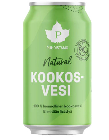 Puhdistamo kookosvesi 310ml