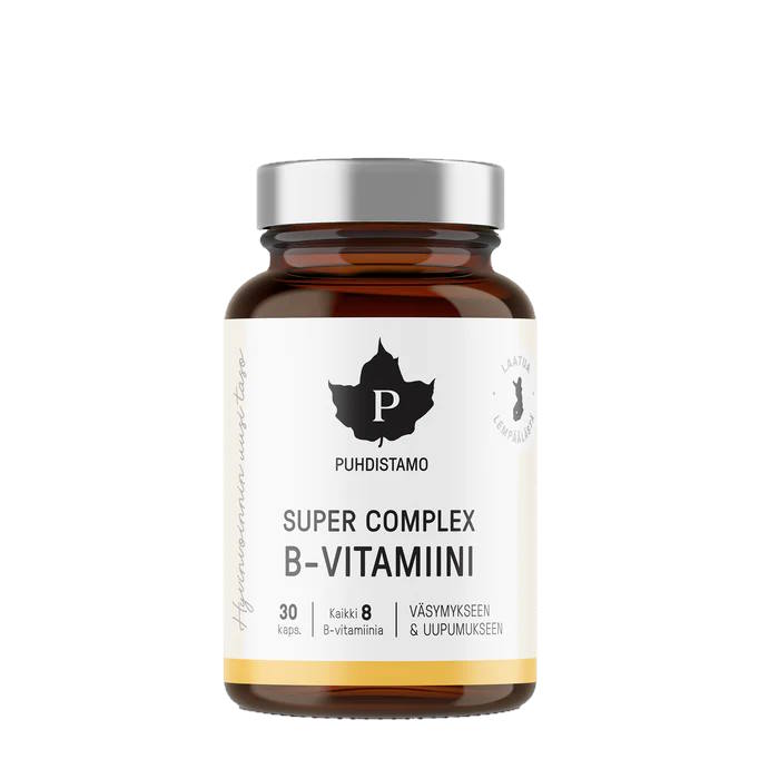 Puhdistamo Super Complex B-vitamiini 30kaps 