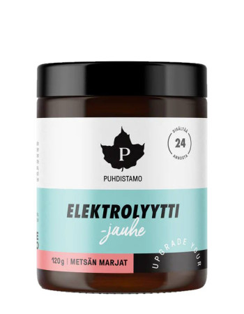 Puhdistamo elektrolyyttijauhe metsän marjat 120g