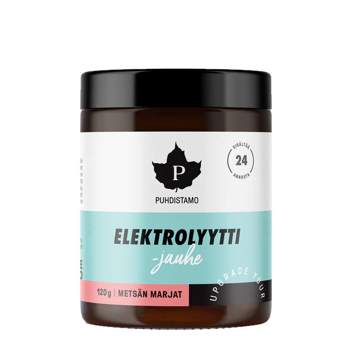 Puhdistamo elektrolyyttijauhe metsän marjat 120g