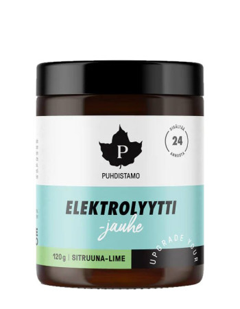 Puhdistamo elektrolyyttijauhe situuna-lime 120g