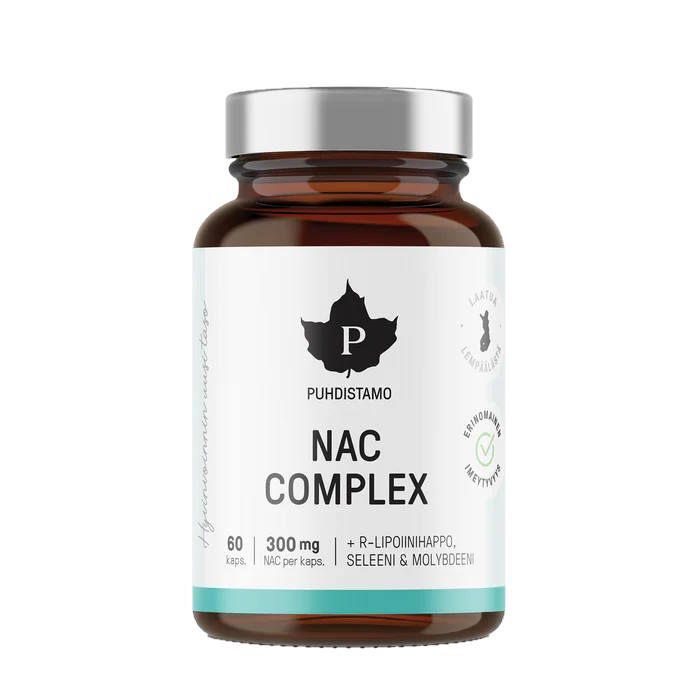 Puhdistamo NAC Complex 60 kaps