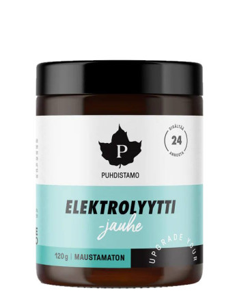 Puhdistamo - Elektrolyyttijauhe maustamaton 120g
