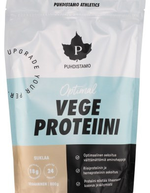 Puhdistamo optimal vegeproteiini suklaa 600g
