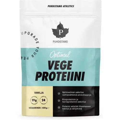 Puhdistamo VEGE Proteiini - Vanilja 600g