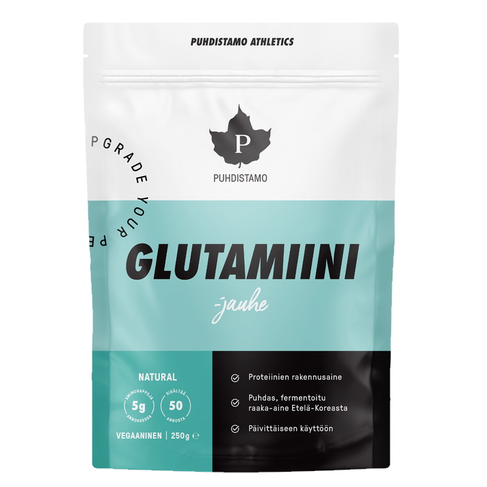 Puhdistamo Glutamiini-jauho 250g