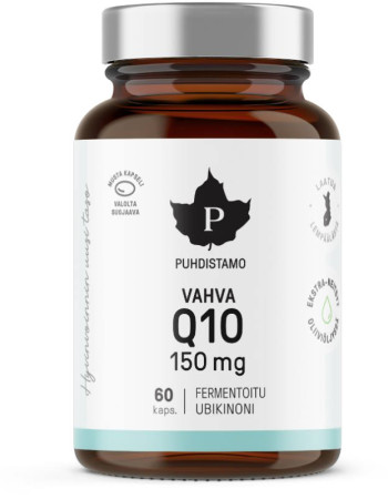 Puhdistamo Vahva Q10 Ubikinoni 150 mg 60 kaps