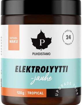 Puhdistamo Elektrolyyttijauhe Tropical 120g
