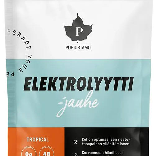 Puhdistamo elektrolyyttijauhe tropical 240g 