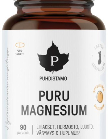 PUHDISTAMO puru magnesium 90kpl