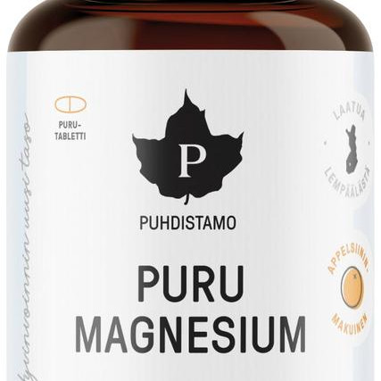 PUHDISTAMO puru magnesium 90kpl