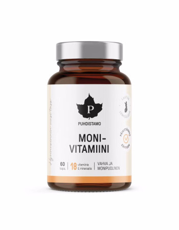PUHDISTAMO monivitamiini 60kpl