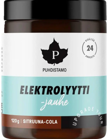 Puhdistamo Elektrolyyttijauhe Sitruuna-Cola 120 g