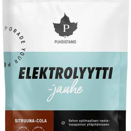Puhdistamo Elektrolyyttijauhe Sitruuna-Cola 240 g