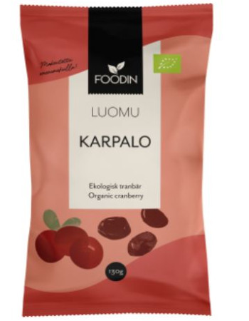 Foodin luomu karpalo 130g 