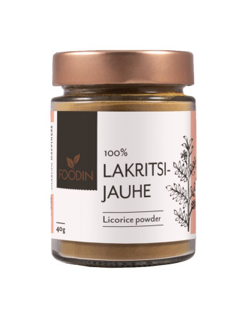 Foodin lakritsijauhe 40g