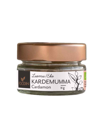 Foodin Kardemumma-jauhe 11g Luomu