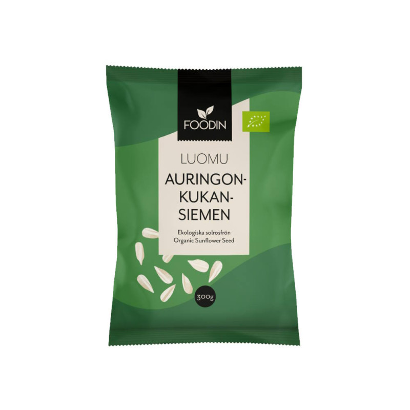 Foodin auringonkukansiemen 300g, luomu
