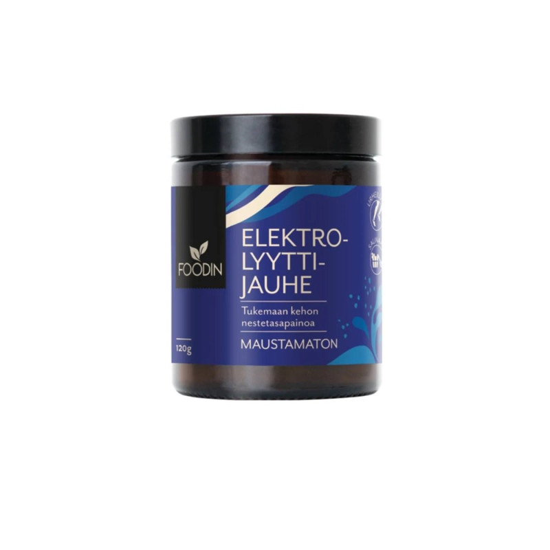 Foodin elektrolyyttijauhe 120g maustamaton