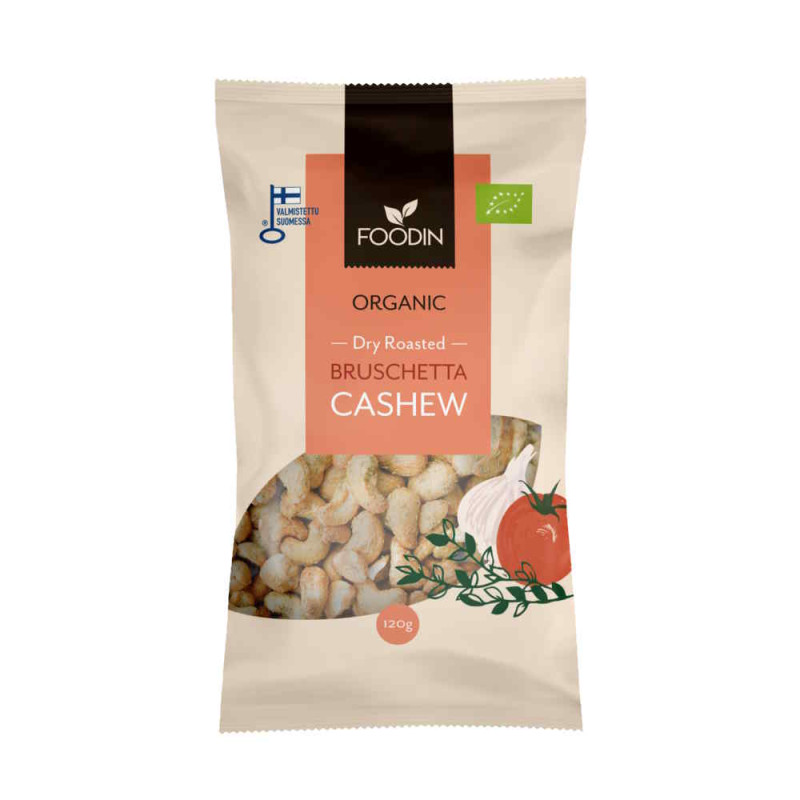 Foodin Bruschetta Cashew 120g luomu