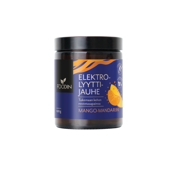 Foodin Elektrolyyttijauhe Mango-Mandariini 120g