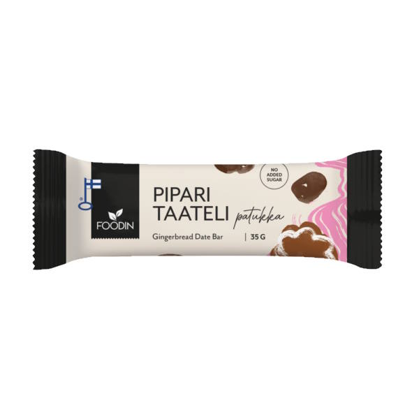 Foodin pipari-taateli patukka 35g