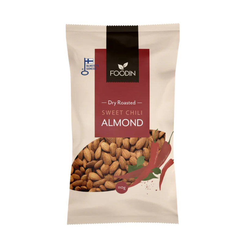 Sweet Chili paahdettu manteli 110g 