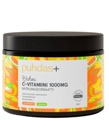 Puhdas+ C-vitamiini 1000 mg 200g