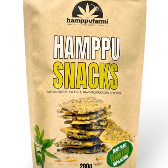 Murtolan hamppufarmi hamppusnacks 200g 