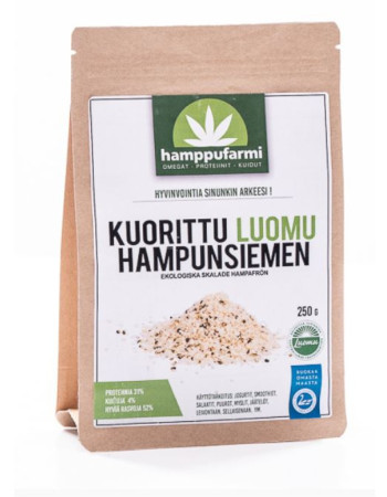Murtolan Hamppufarmi kuorittu hampunsiemen luomu 250g