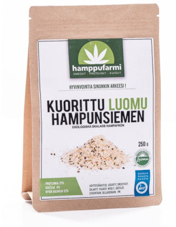 Murtolan Hamppufarmi kuorittu hampunsiemen luomu 250g