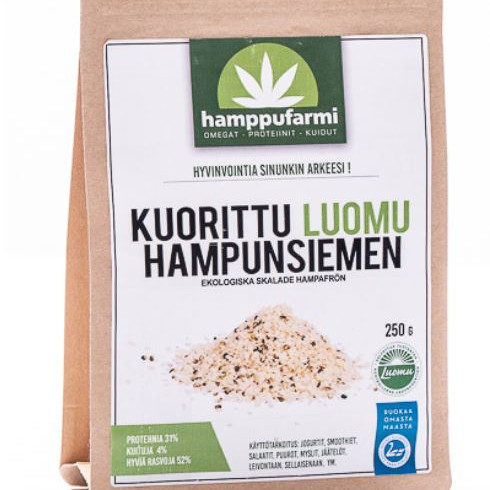 Murtolan Hamppufarmi kuorittu hampunsiemen luomu 250g