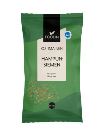 Foodin Kotimainen hampunsiemen 500g